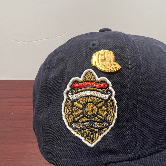 New Era, 59Fifty Fitted Hat, New York Yankees, Blue & White - Picture 3 of 13